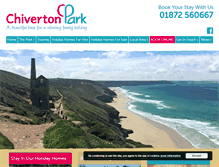 Tablet Screenshot of chivertonpark.com